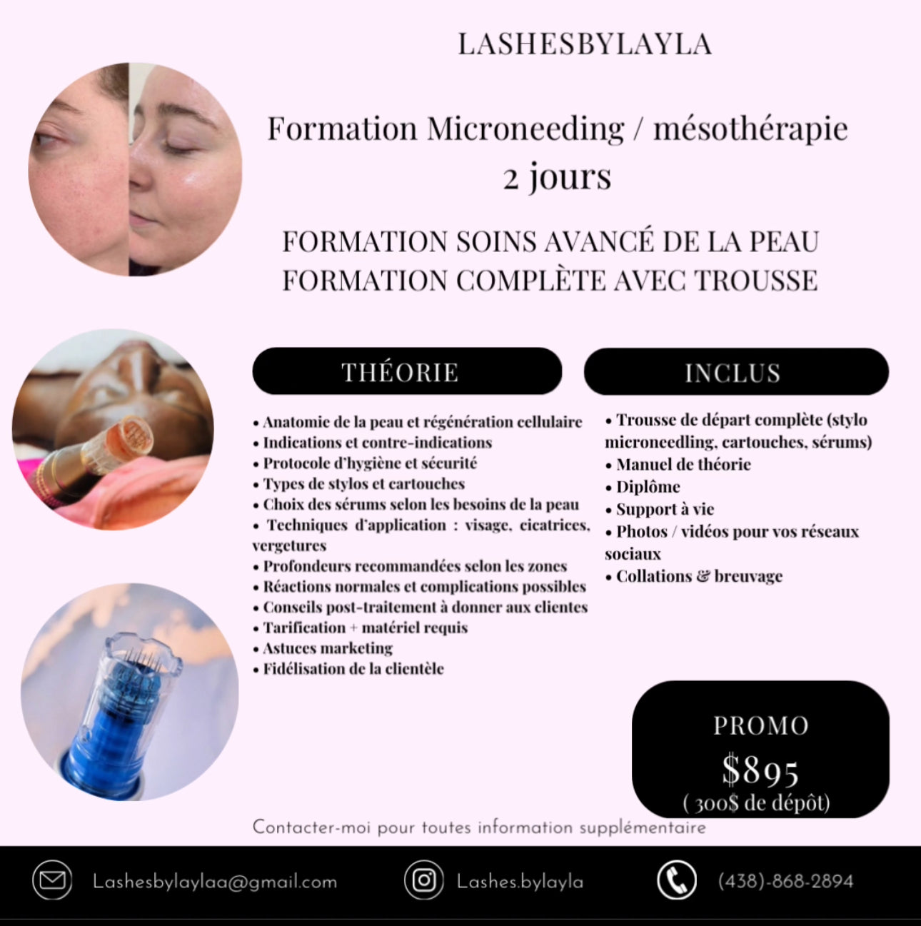 Formation en Microneedling