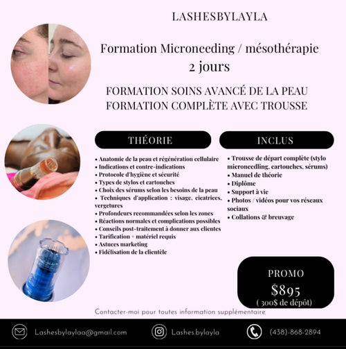Formation en Microneedling