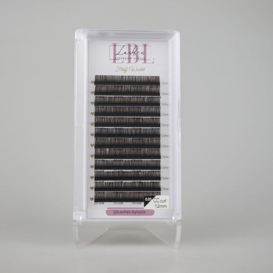Cils Volume & Méga Volume Brun Noir - Boîtiers 8 à 15mm