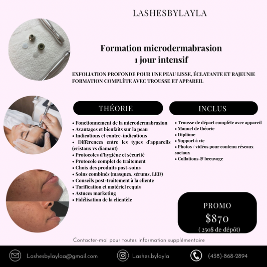 Formation en Microdermabrasion
