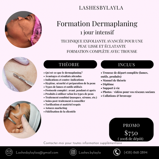 Formation en Dermaplaning