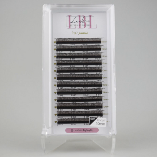 Cils W 5D Noirs - Boîtiers 6 à 15mm