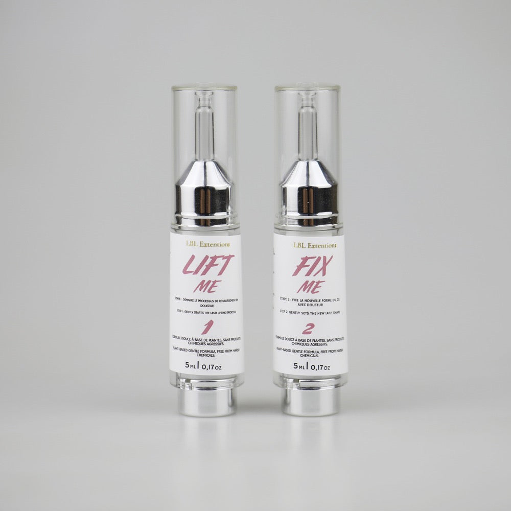 Lift Me & Fix Me - Solutions de rehaussement de cils (vente individuelle)