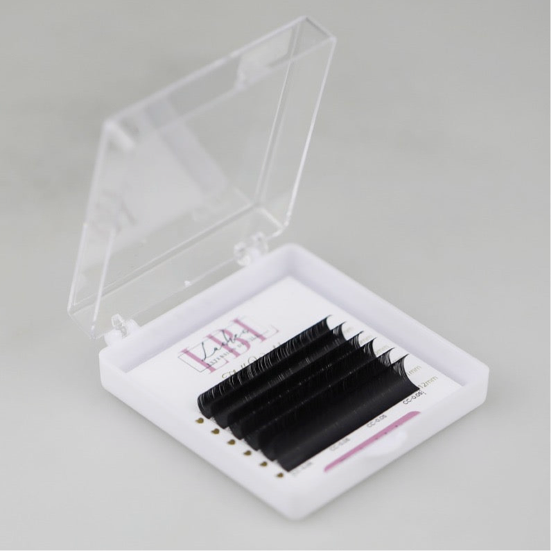 Cils Noirs - Mini-Boîtier mix 9-12mm