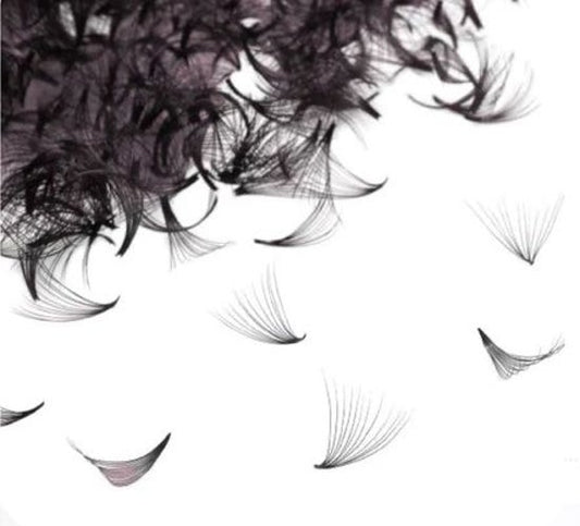 Bouquets de cils préfaits - 6 à 17mm